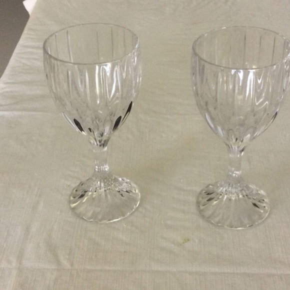 Mikasa Crystal Goblet Glasses Set - Picture 1 of 3
